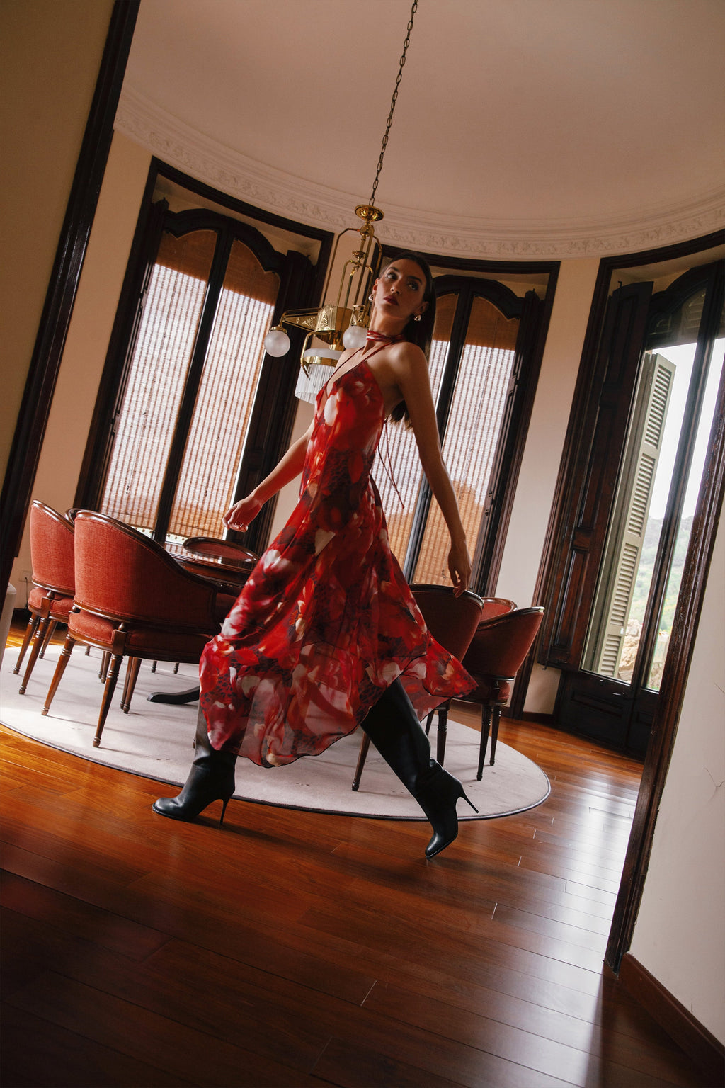 Traffic Dress Rosso