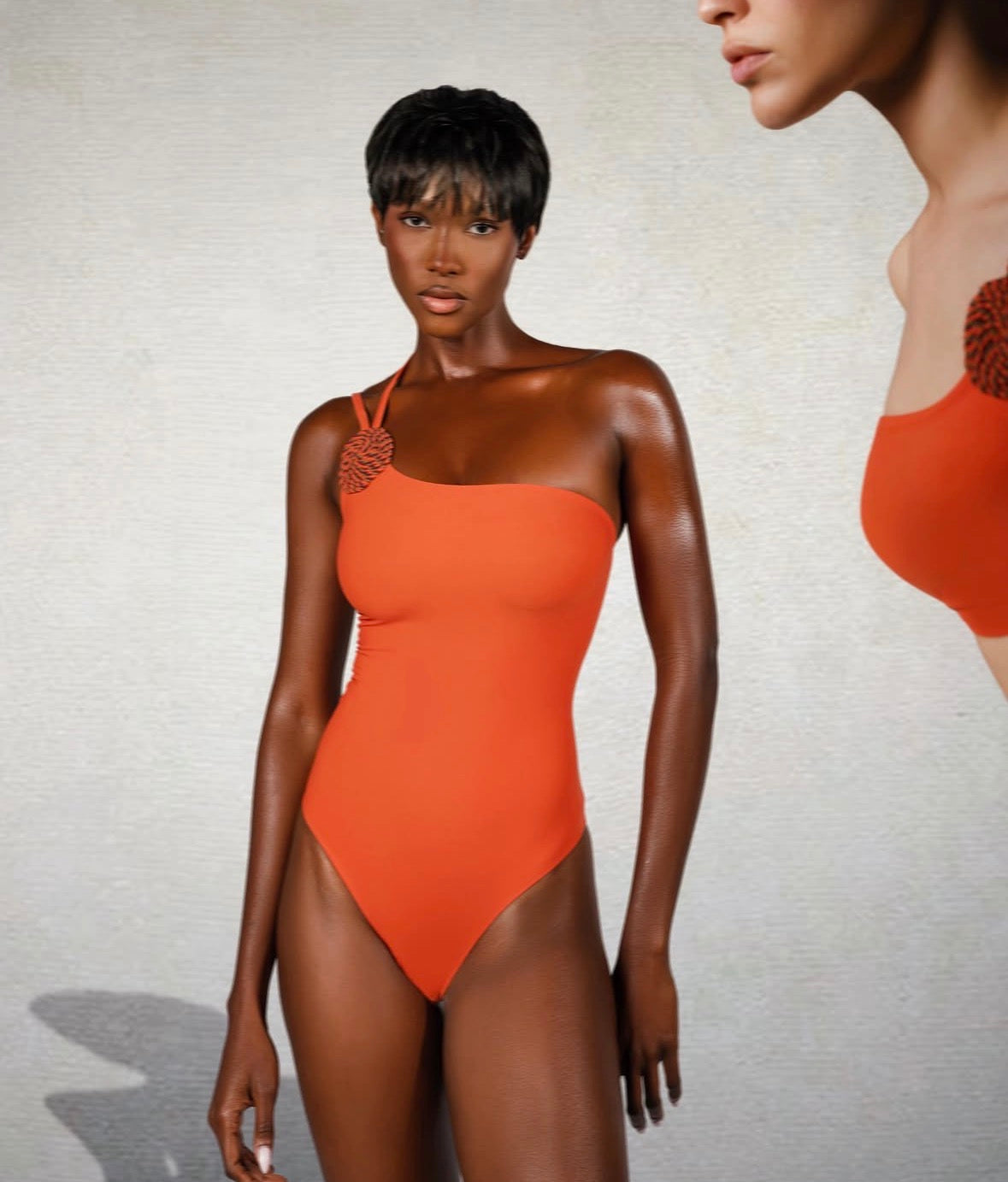 0822 Swimsuit Orange