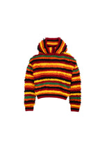 Knitted Wig Hoodie