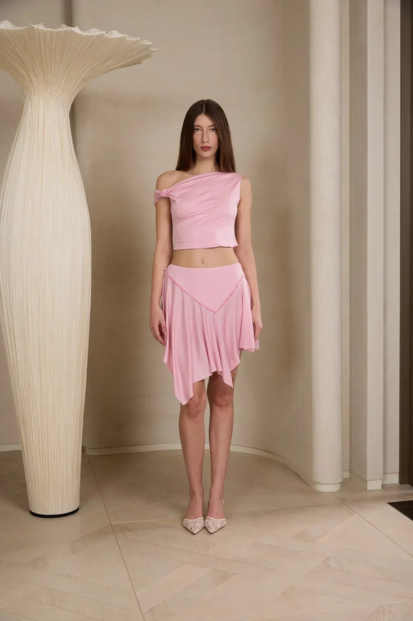 The Fool Skirt Baby Pink