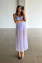 Swan Dress Lilac