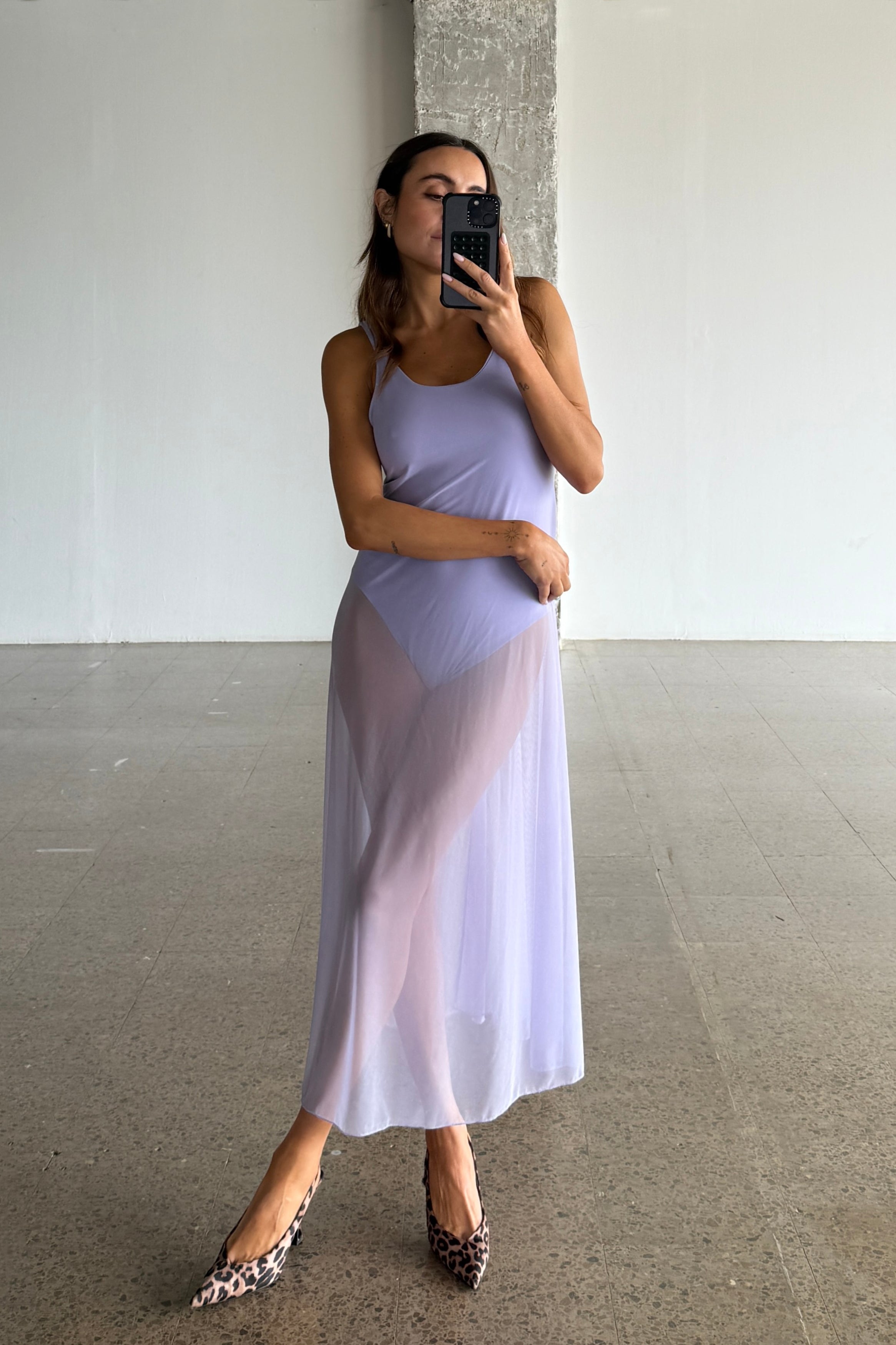 Swan Dress Lilac