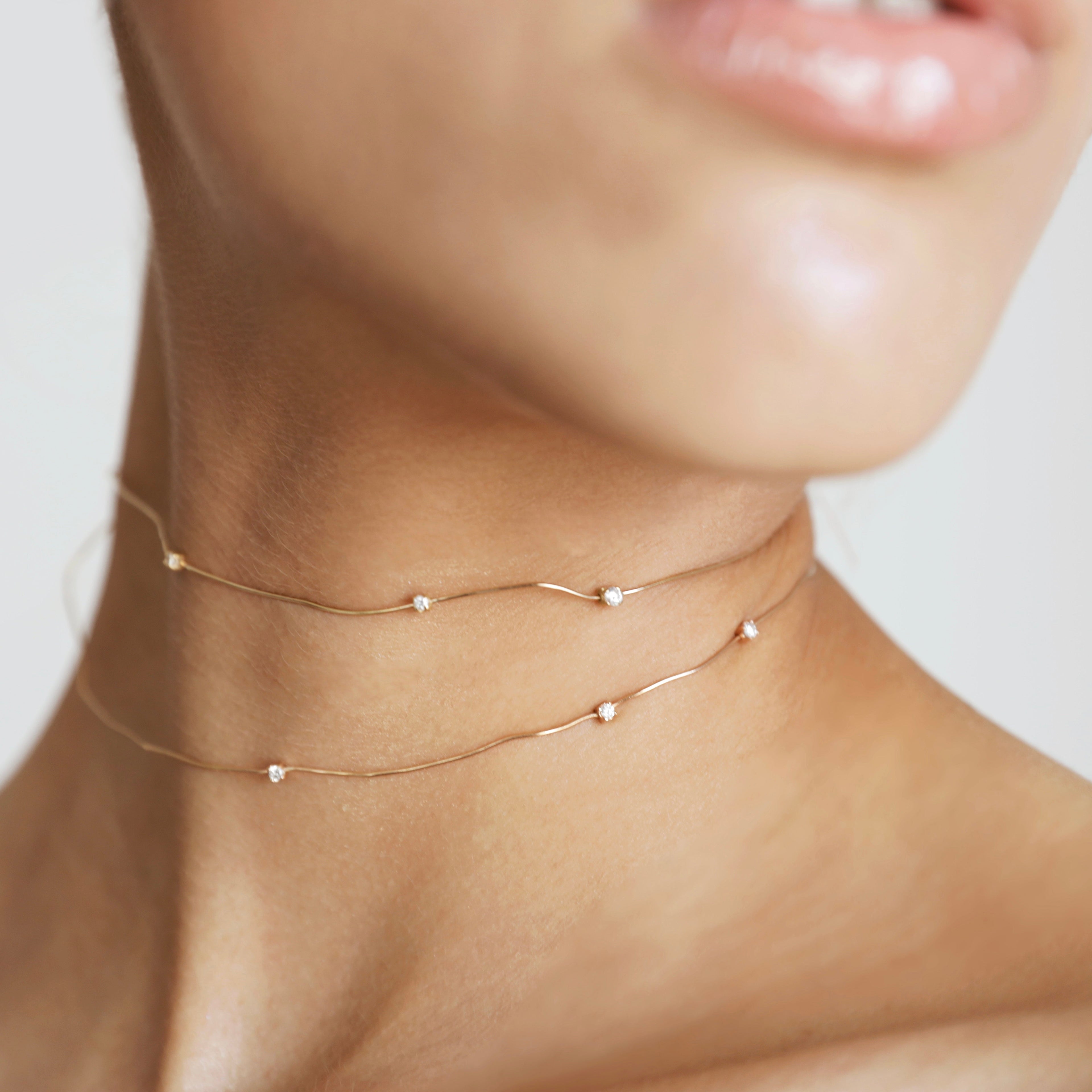 Lumière Diamond Necklace