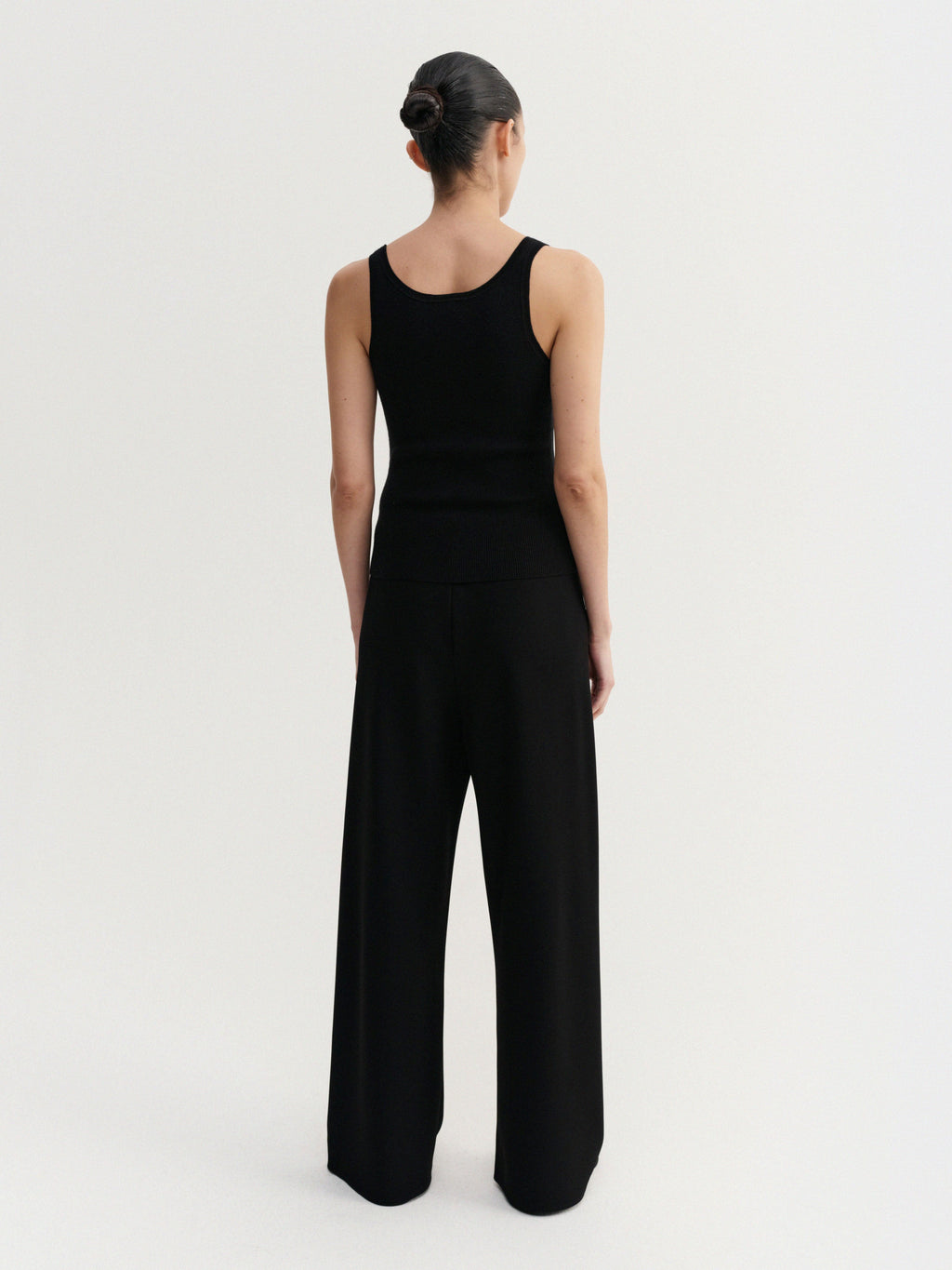 Indy Rib Top Black