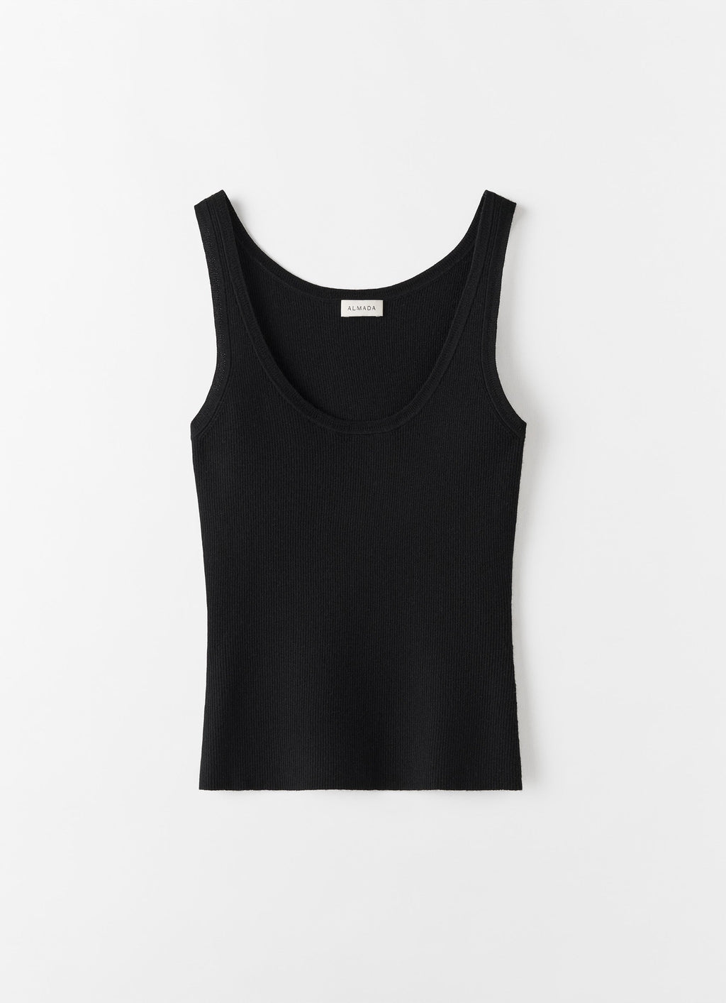 Indy Rib Top Black