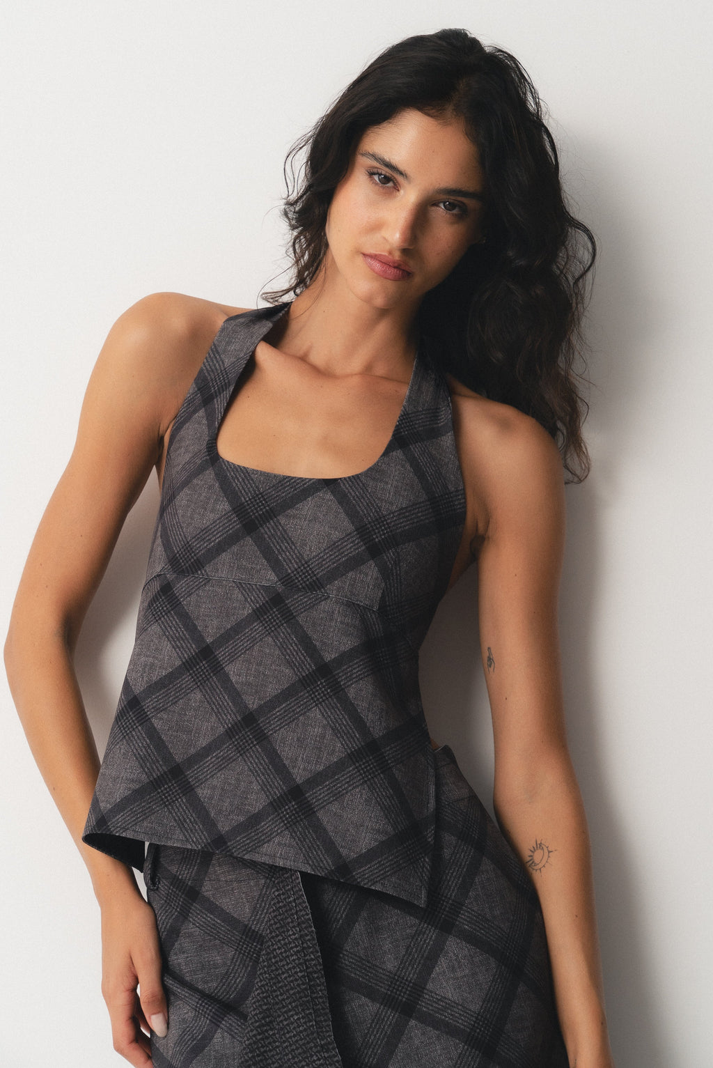 Mara Top Tartan