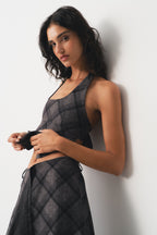 Mara Layered Skirt Tartan