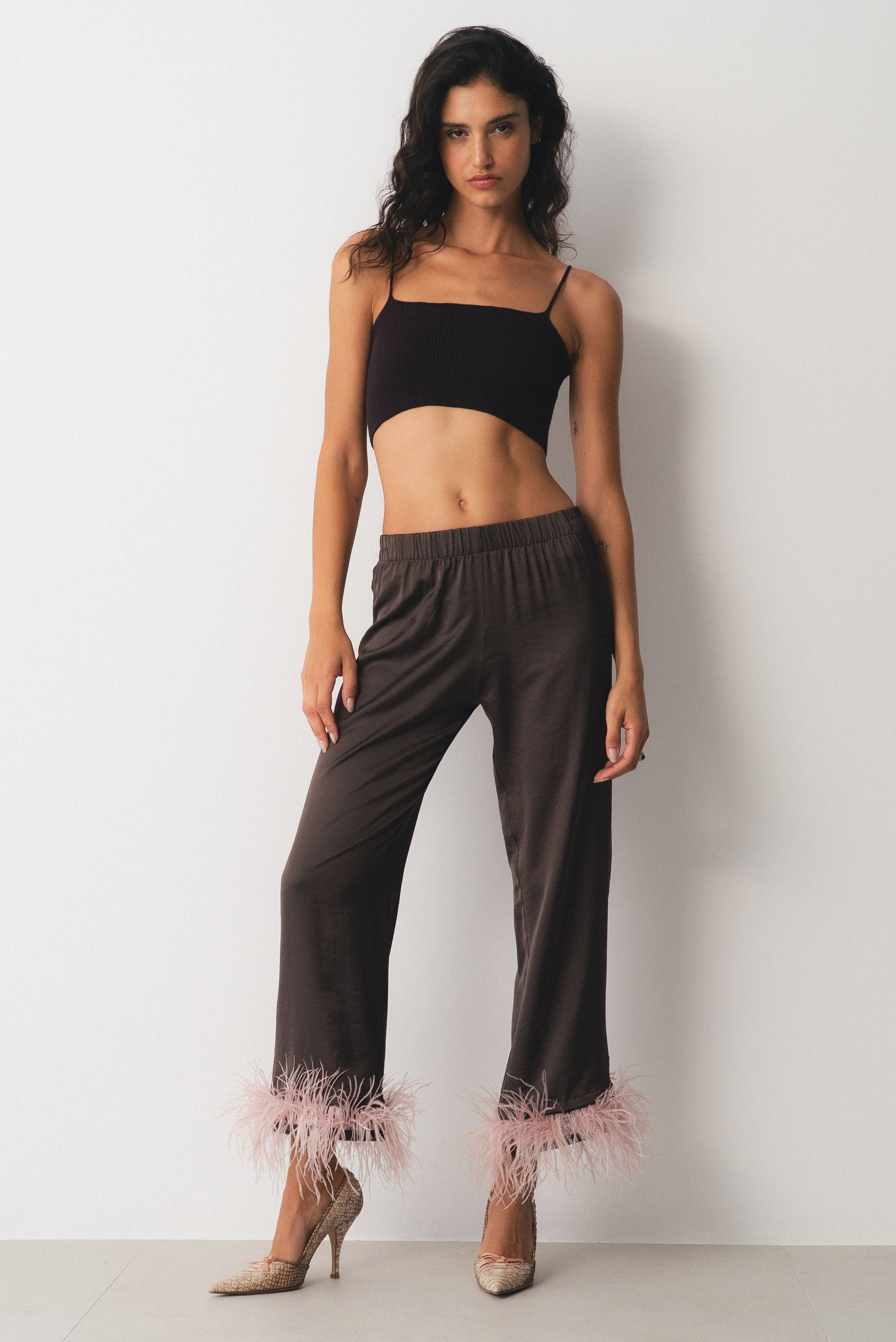 Bob Feather Trousers Brown