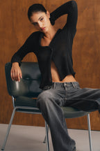 Rita Cardigan Black