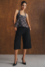 Mara Top Tartan