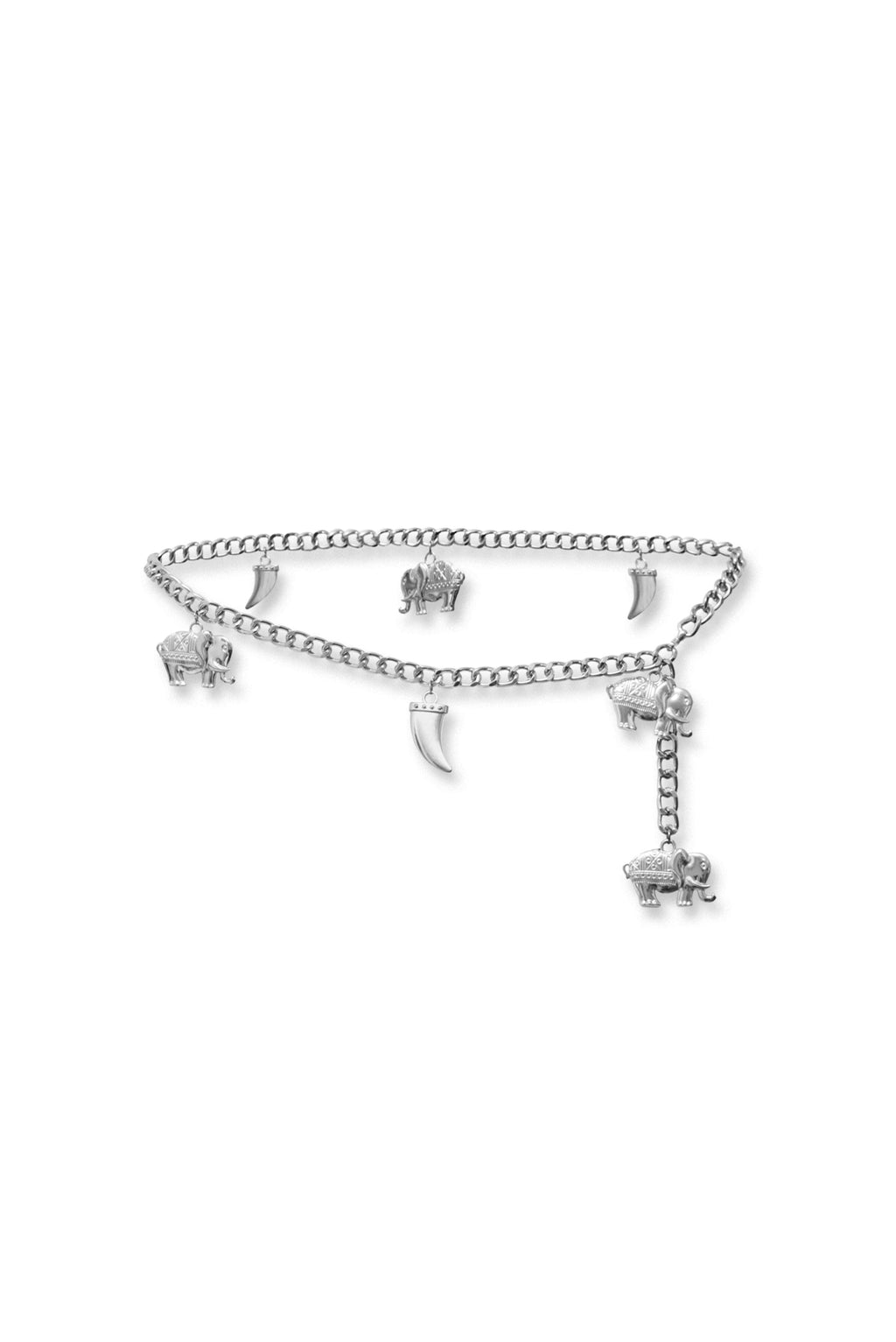 Jair Charm Belt Silver