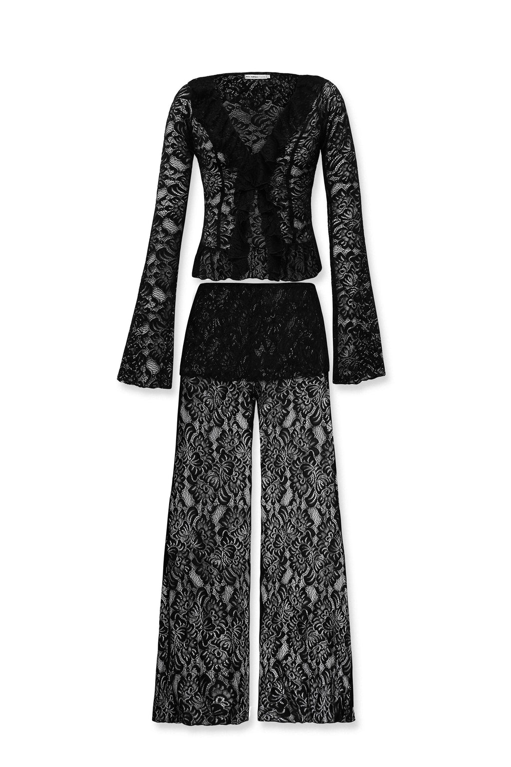 Lace Set Noir