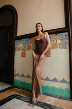 Liberty Dress Terracotta