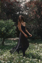Swan Dress Black