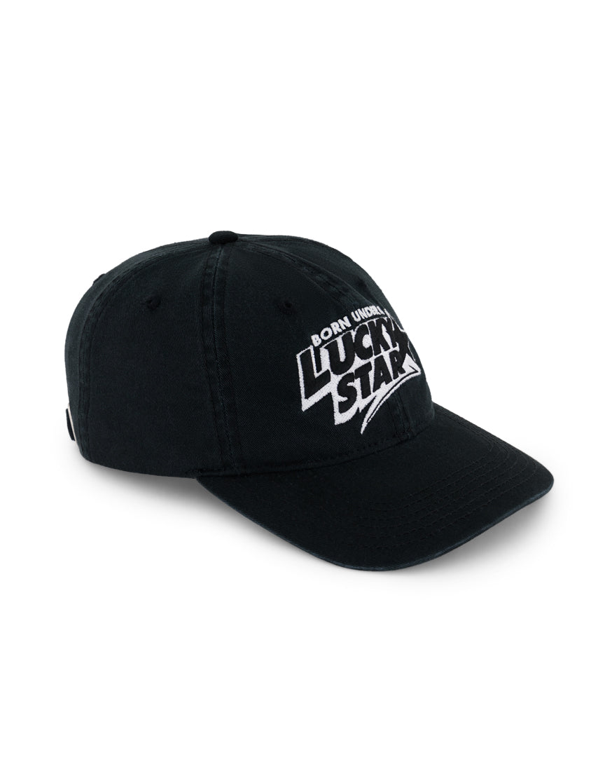 Lucky Star Cap Black Faded