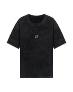 Lucky Star Tshirt Black Faded