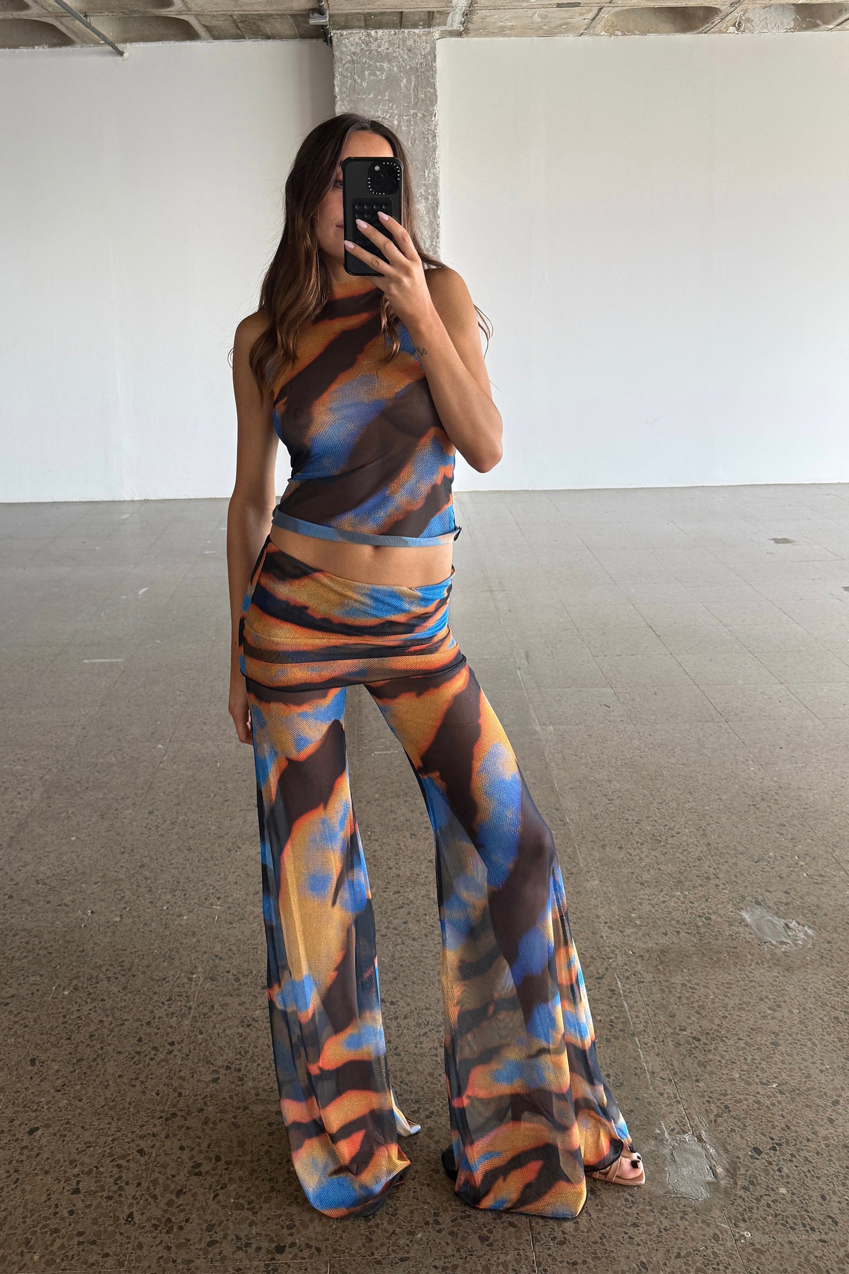 Mesh Trousers Safari