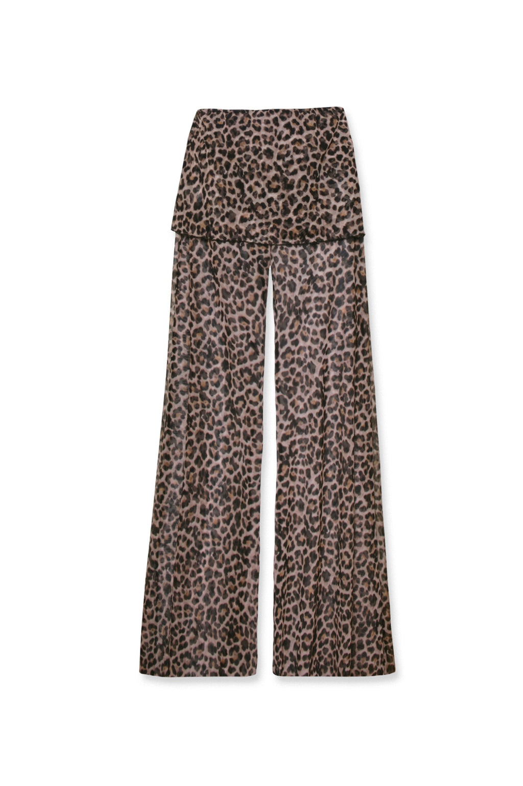 Mesh Trousers Animalier