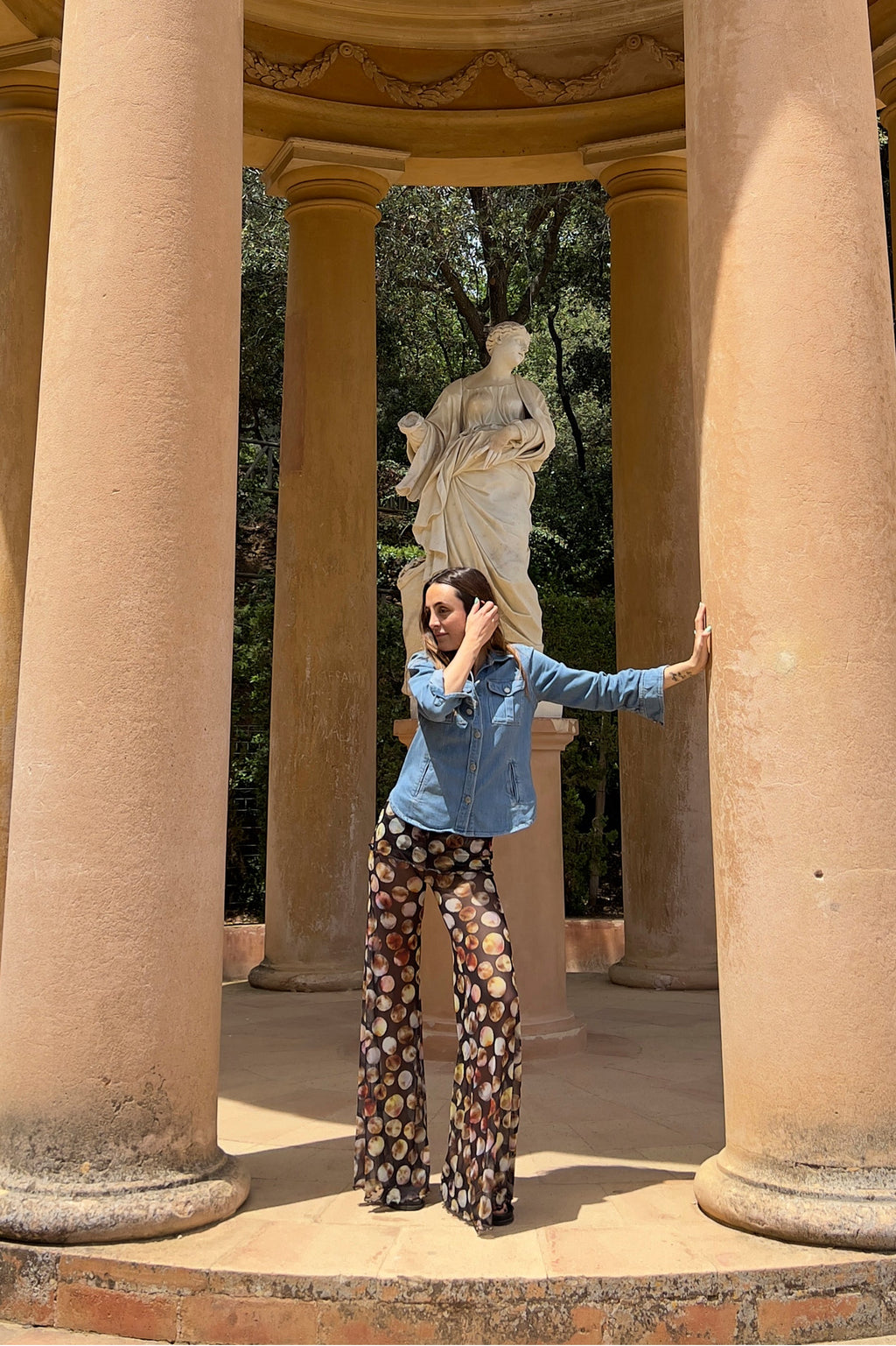 Mesh Trousers Moon