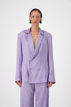 Marguerite Blazer Fluid Twill