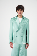 Margot Blazer Textured Silk Crepe
