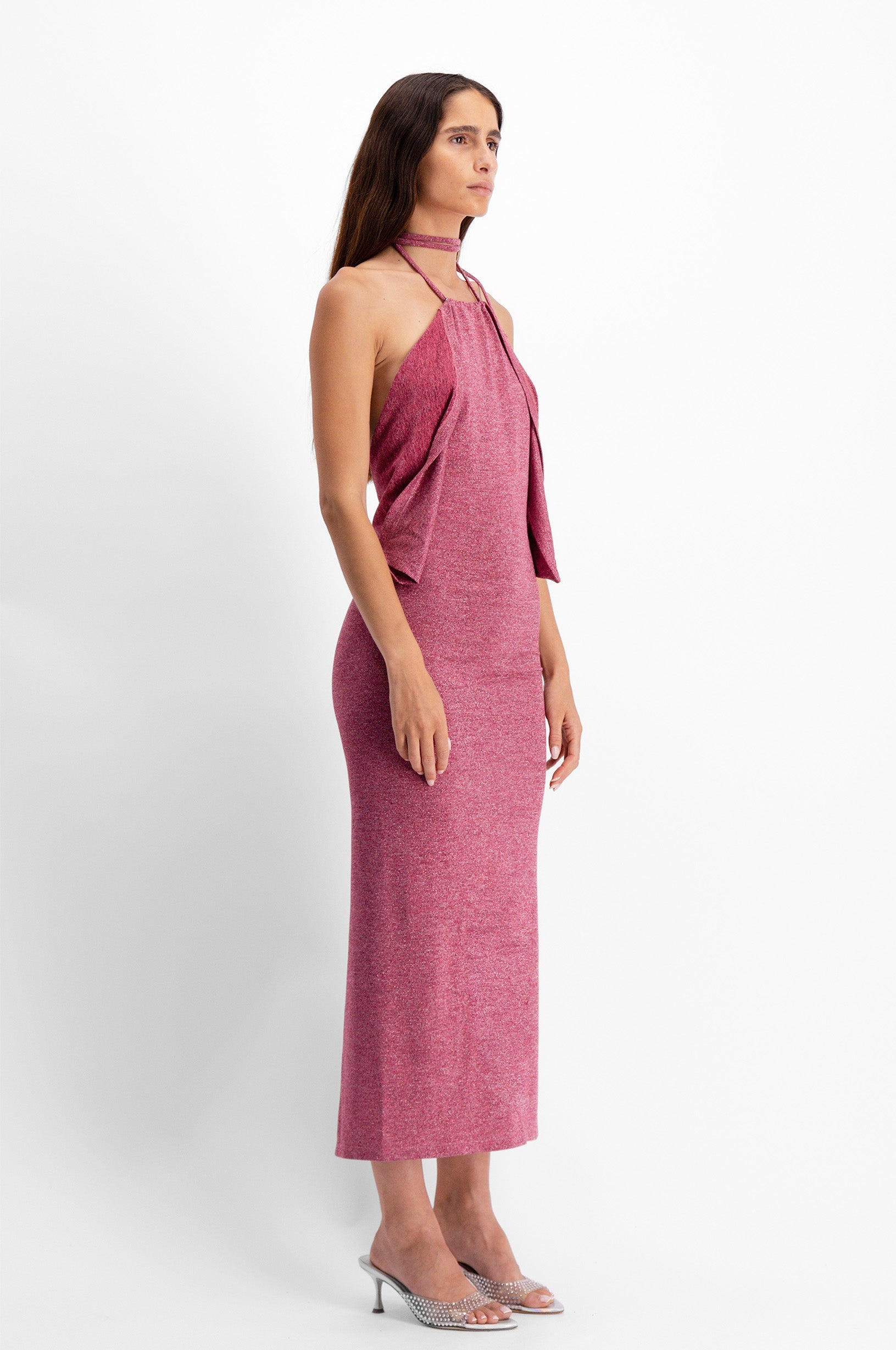 Knit Dress Pink