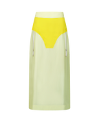 Lenna Culotte Skirt Silk