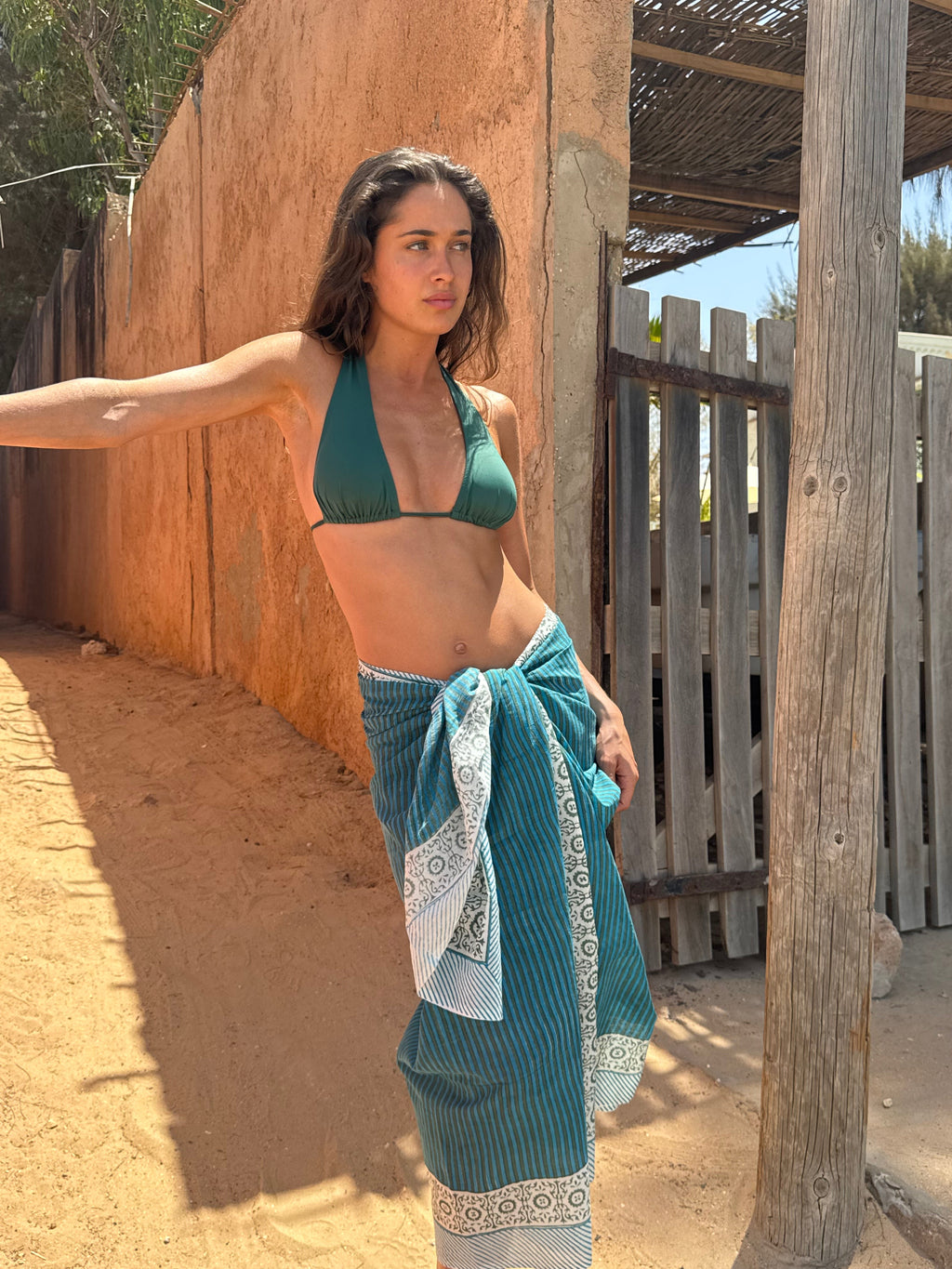 Rosa Pareo Turquoise