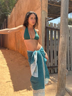Rosa Pareo Turquoise