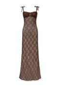 Penélope Maxi Dress Brown