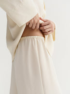 Philine Silk Pants Vanilla