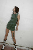 Emerald Mini Dress