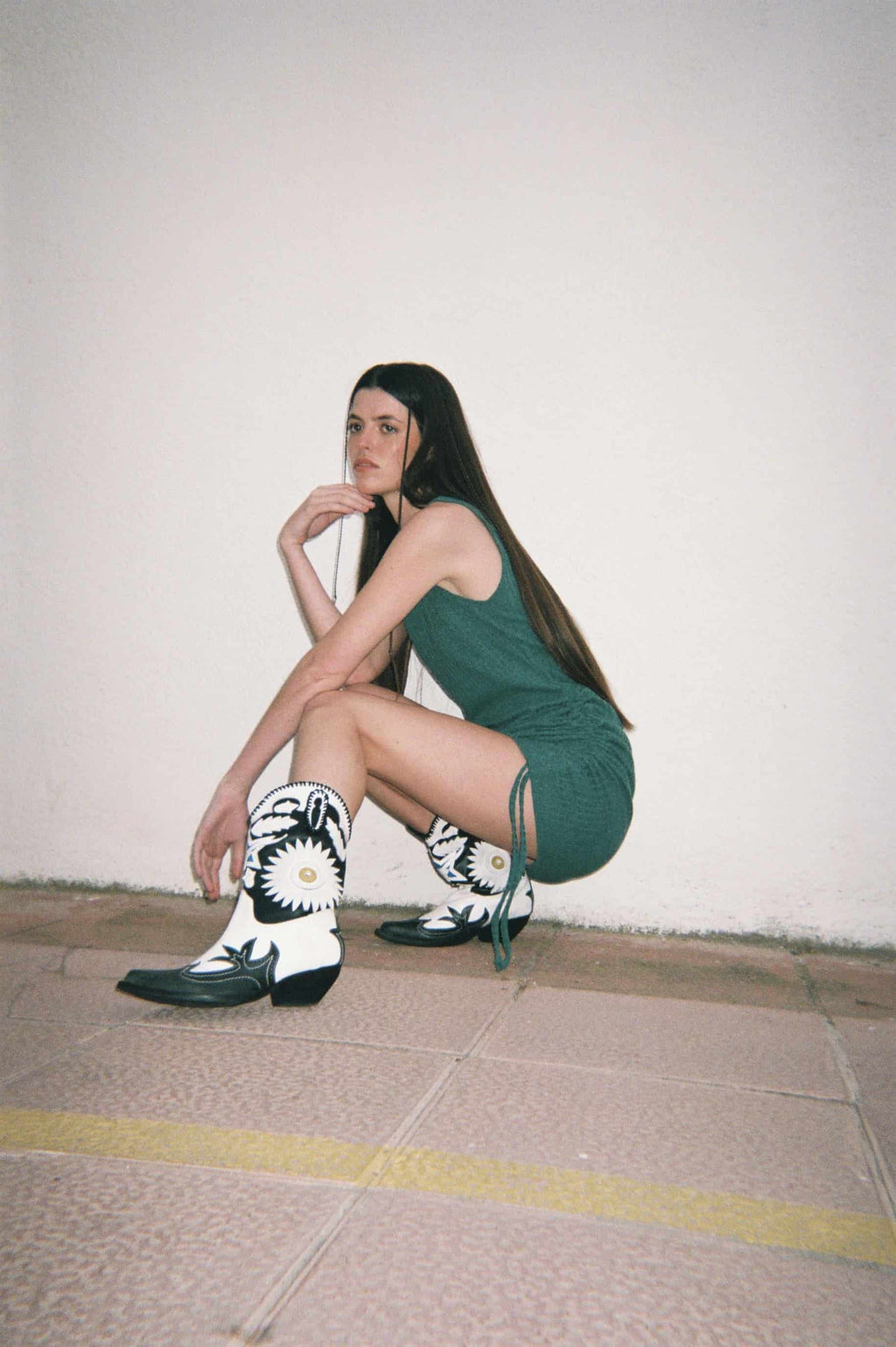 Emerald Mini Dress
