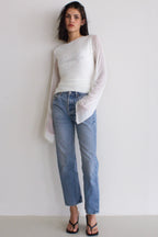 Penélope Mesh Top White