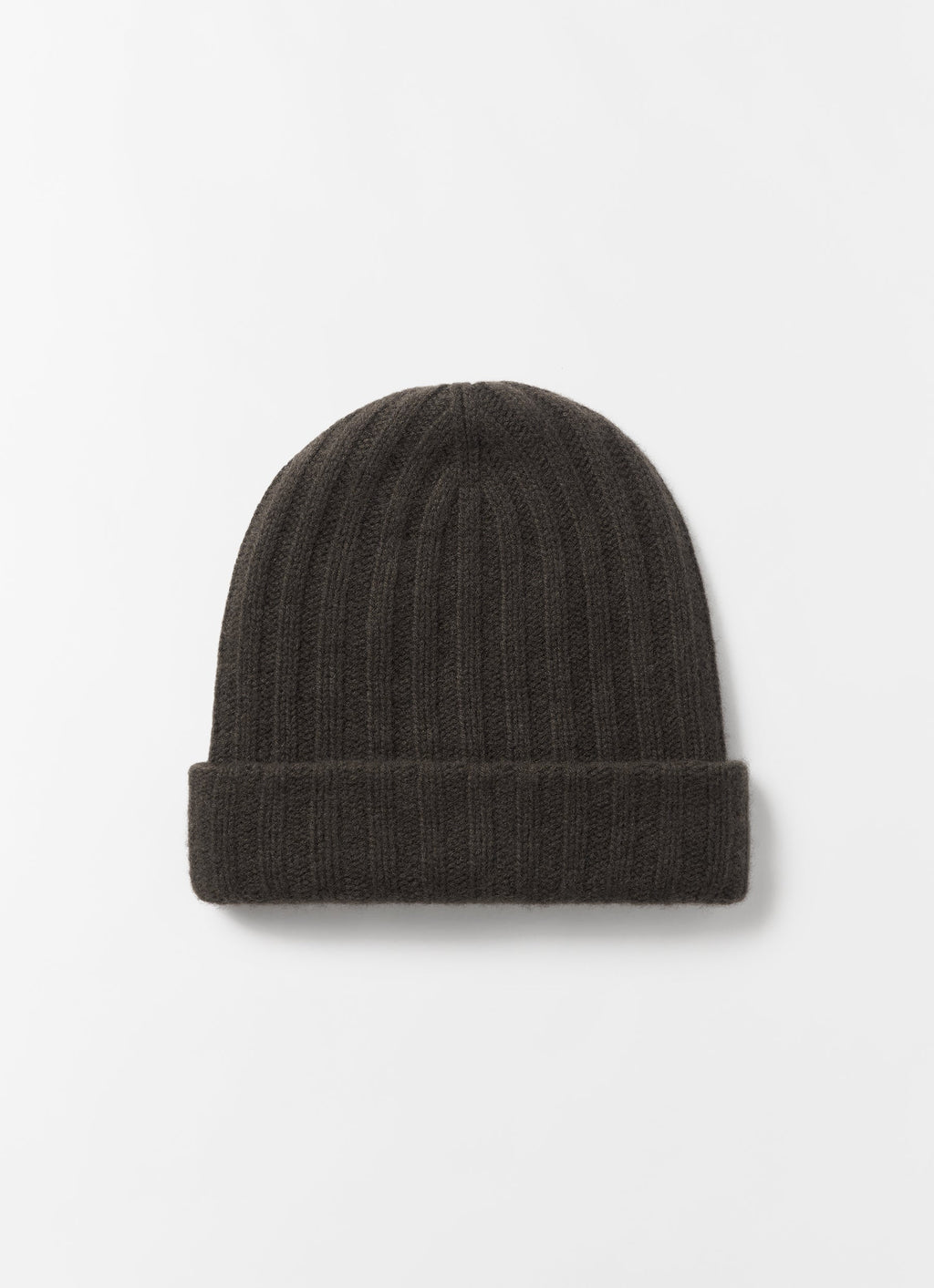 Roe Cashmere Beanie Chocolate
