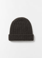 Roe Cashmere Beanie Chocolate
