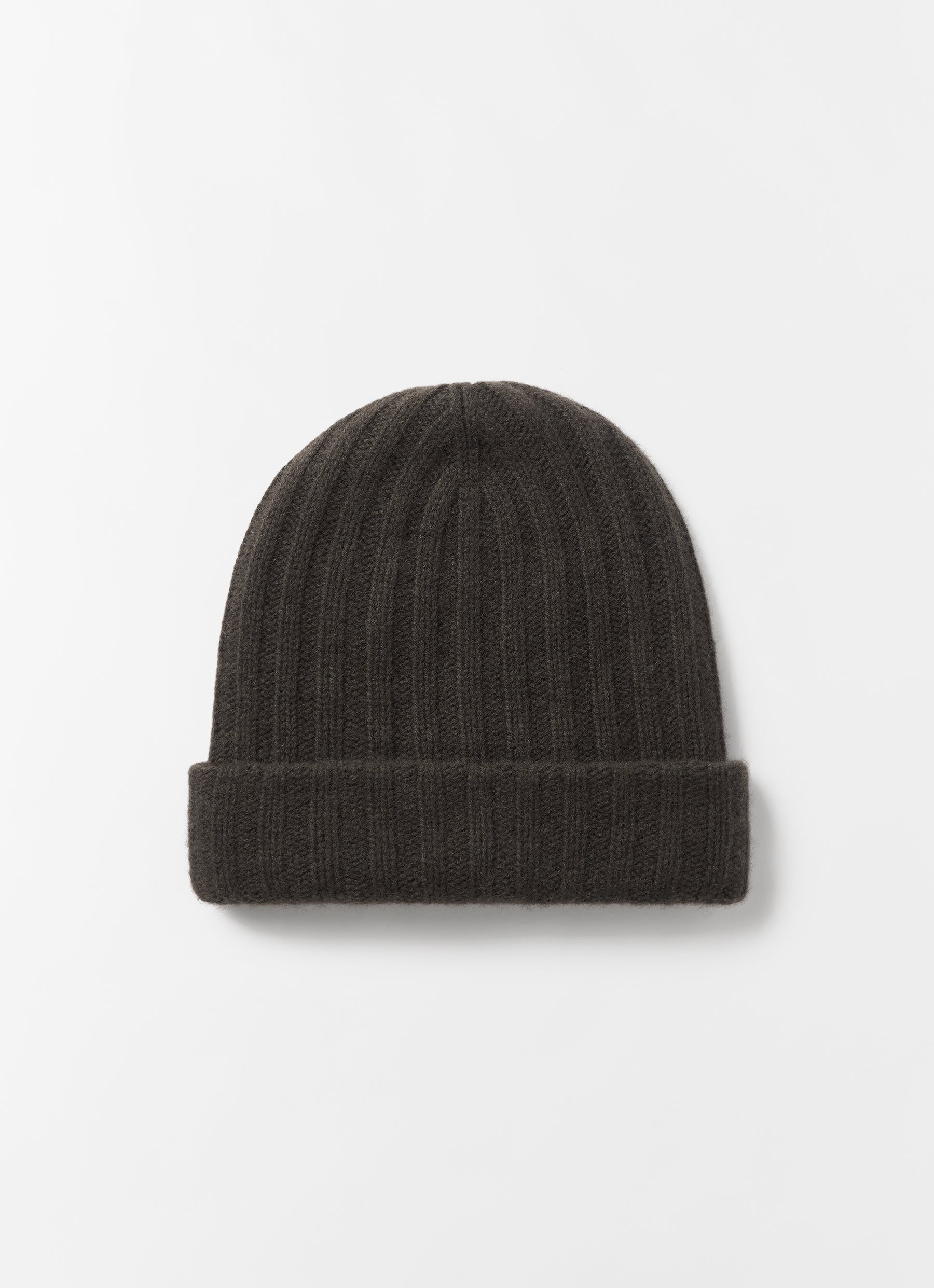 Roe Cashmere Beanie Chocolate