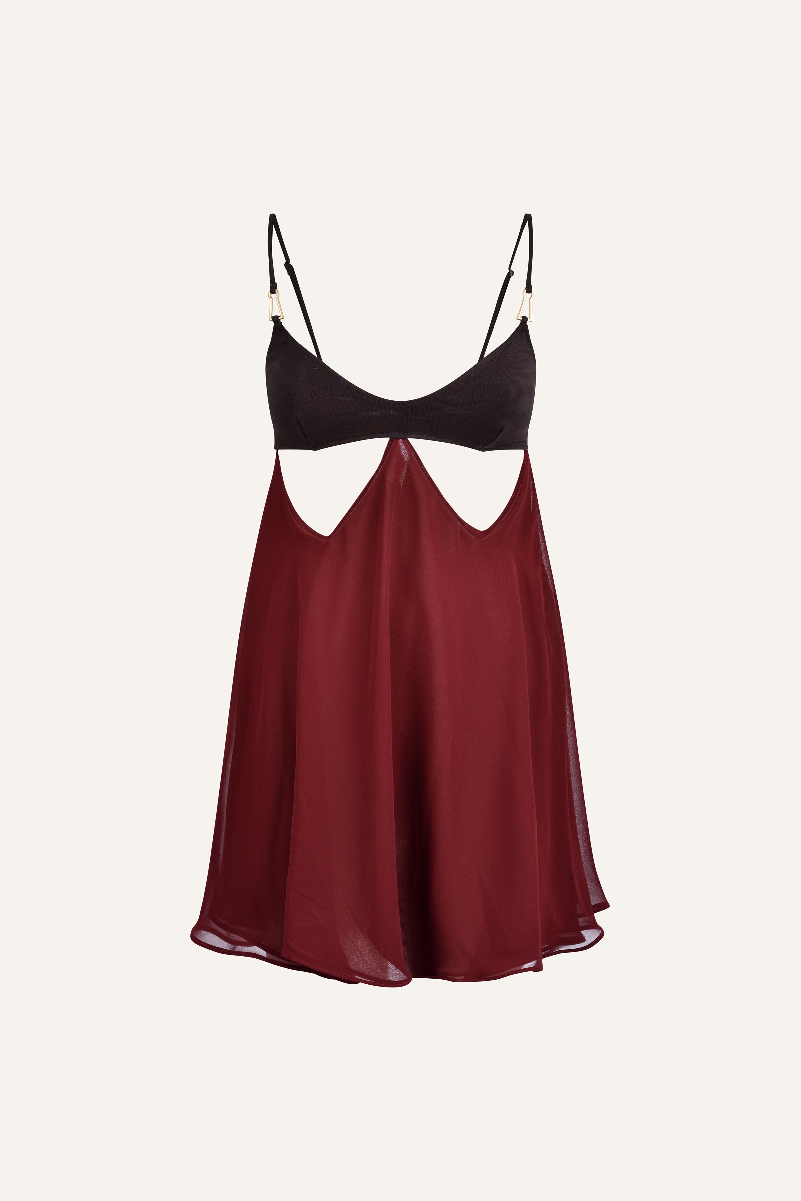 Reia Mini Dress Wine