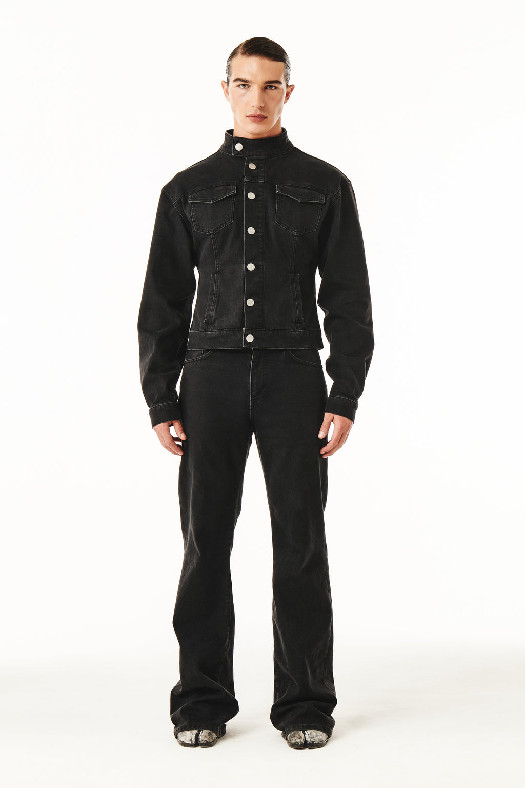 James Denim Pant Washed Black