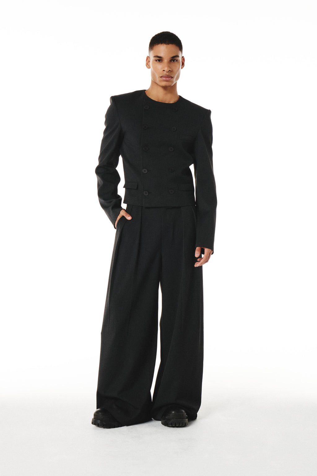 Gustave Blazer Charcoal