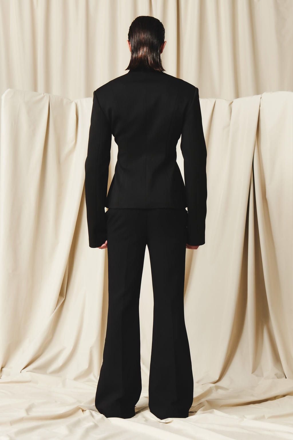 Jeffrey Blazer Black and White