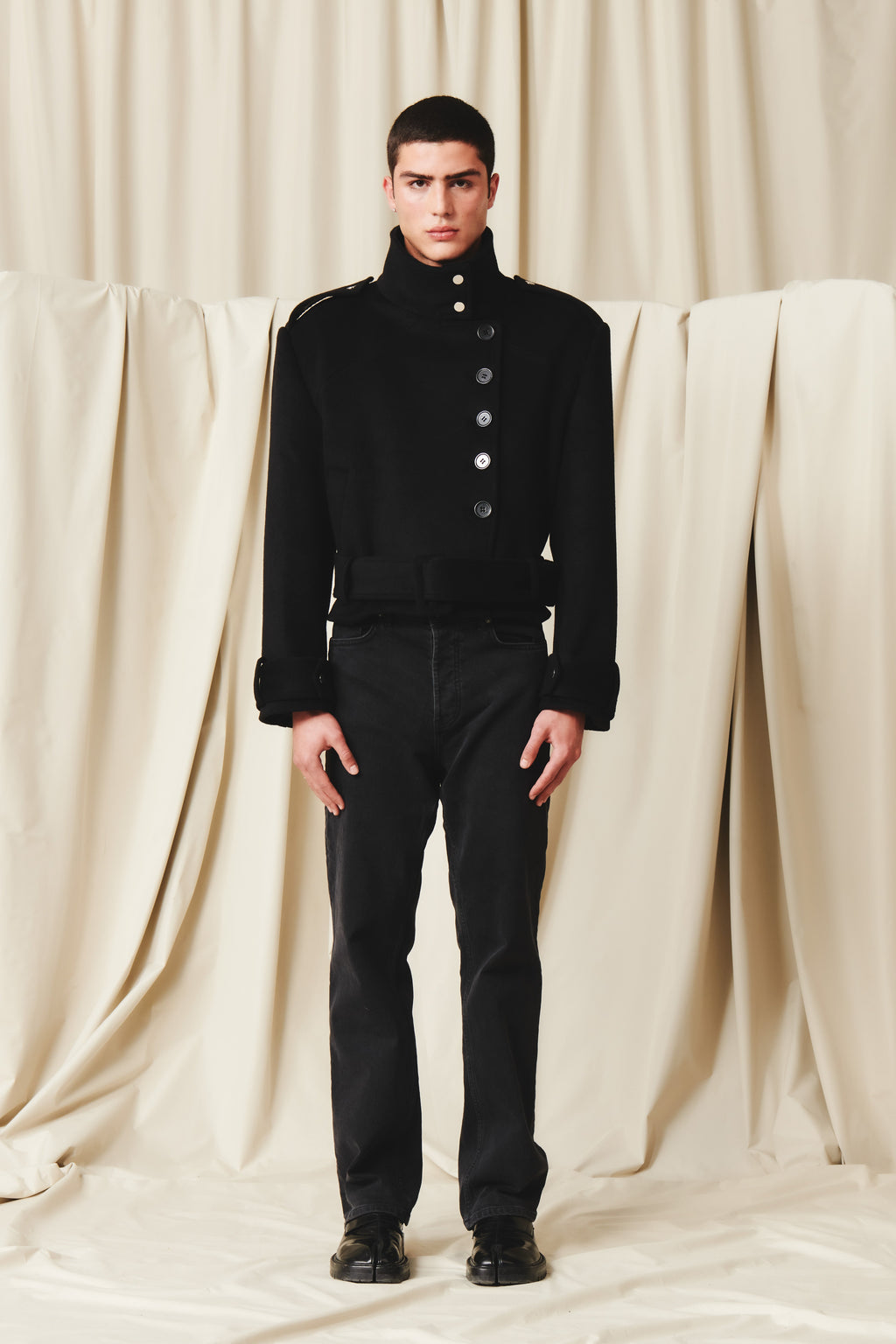 John Denim Pant Washed Black