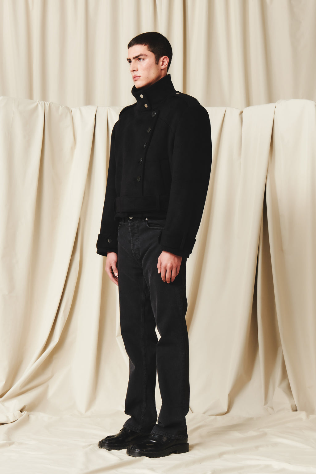 John Denim Pant Washed Black