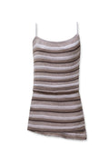 Stripe Knit Dress Mocha