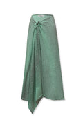 Syra Knit Skirt Emerald
