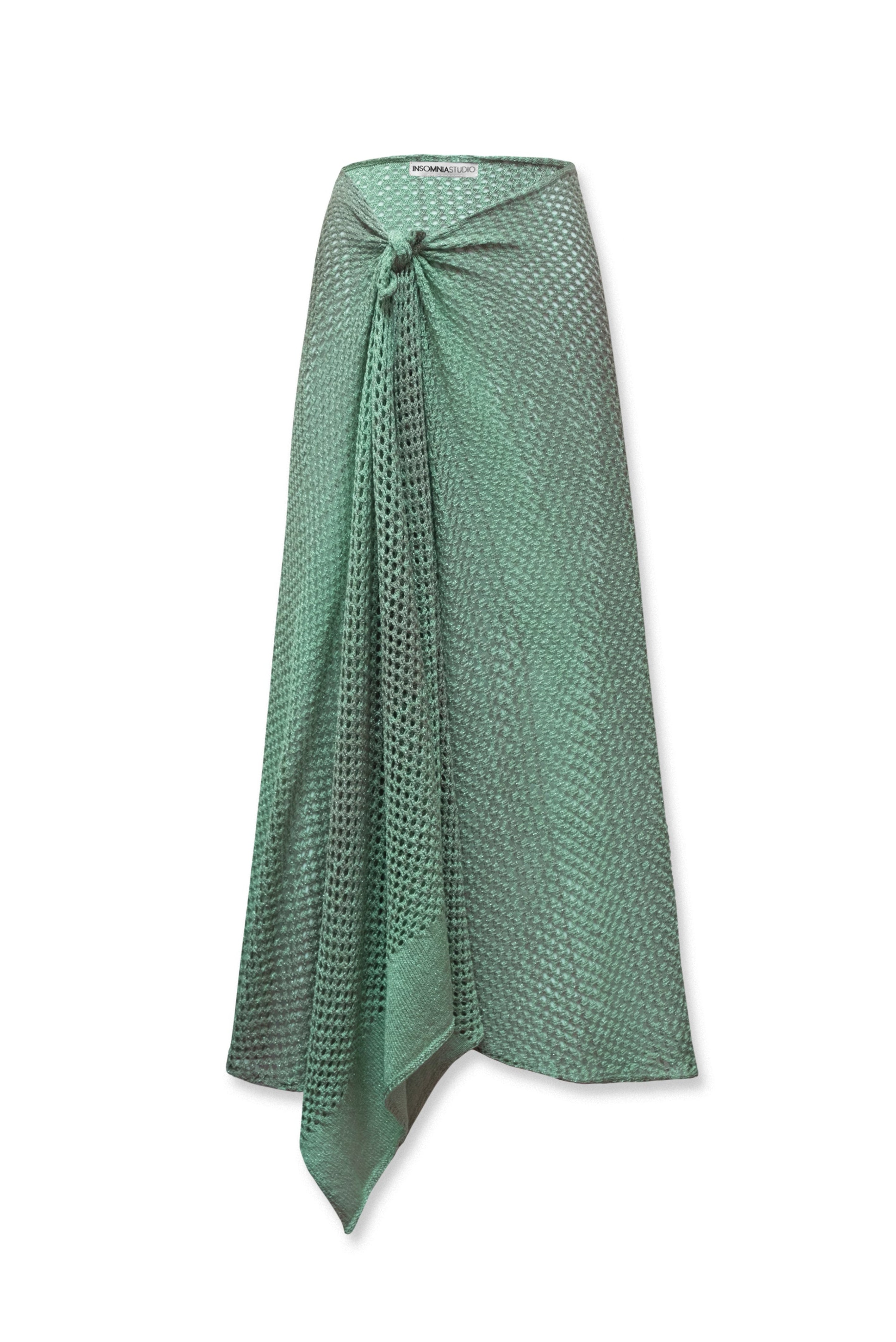 Syra Knit Skirt Emerald