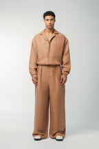 Harley Linen Shirt Rust