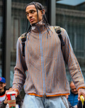Court Ribbed Zip