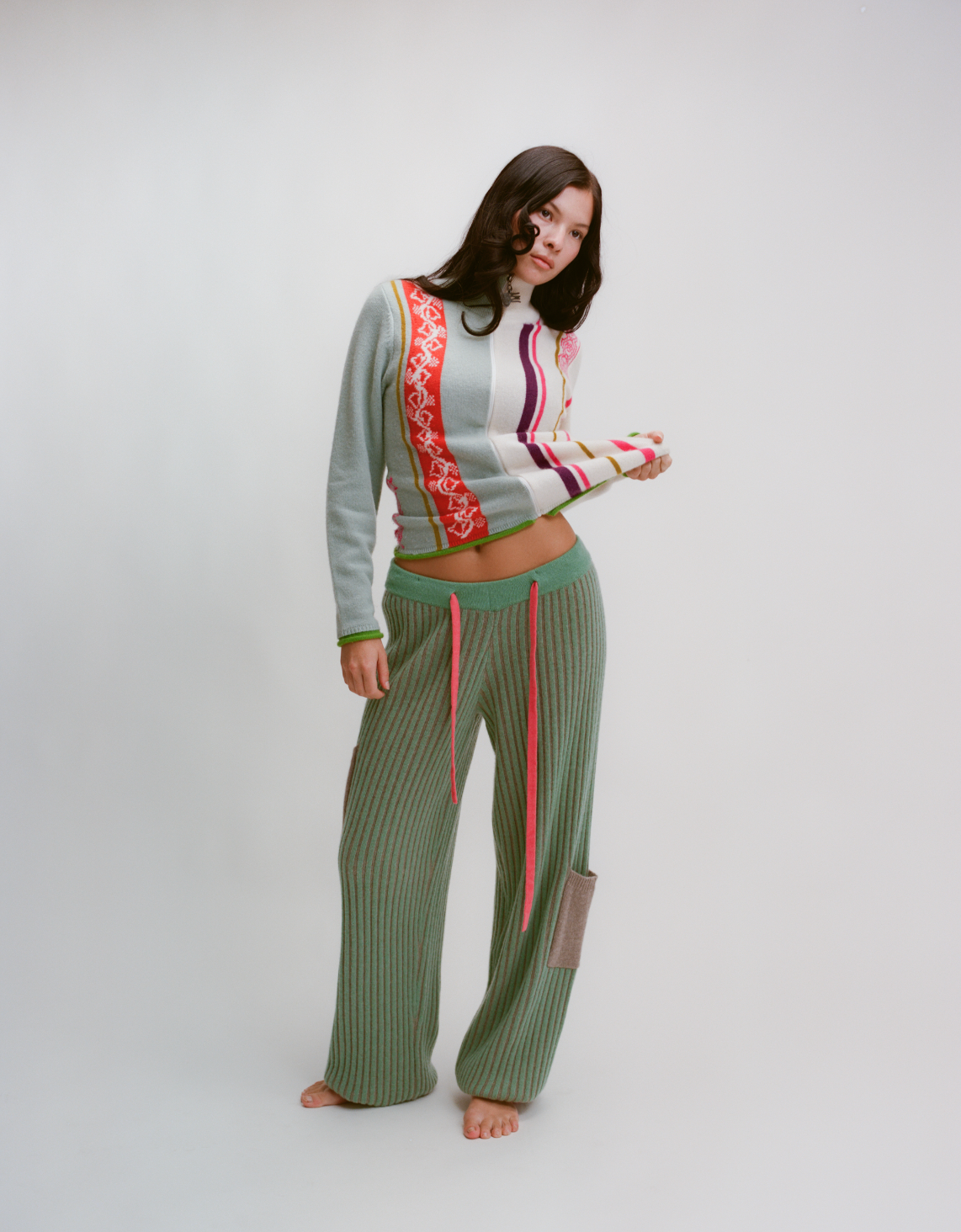 Sugar Snap Ribbed Trackies
