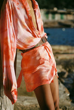 Pink Three Piece Batik Set